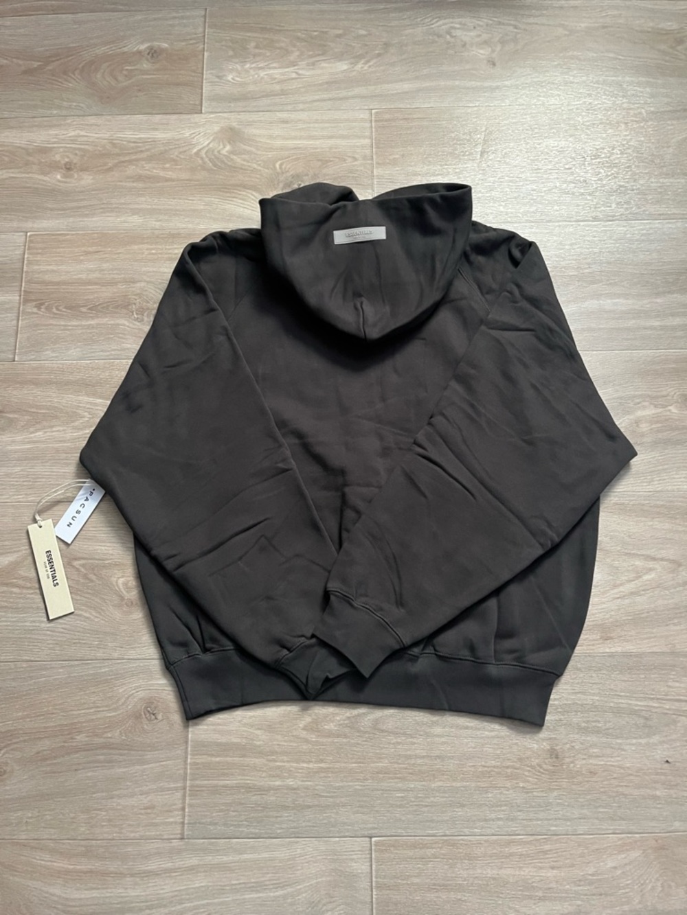 NEW Essentials Fear Of God 1977 Iron Hoodie - Size XL - Picture 2 of 7